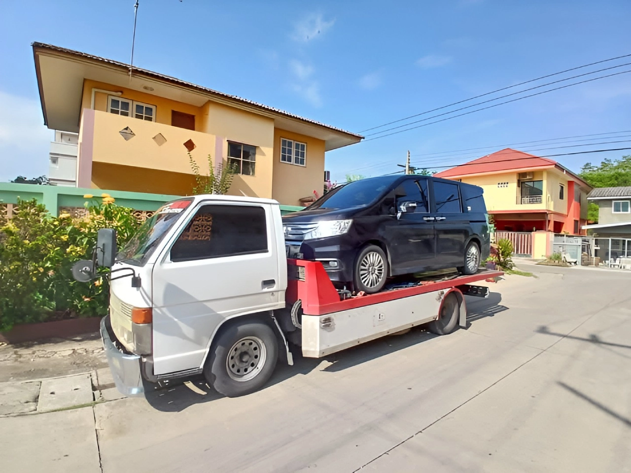 รถสไลด์ มีนบุรี กรุงเทพ