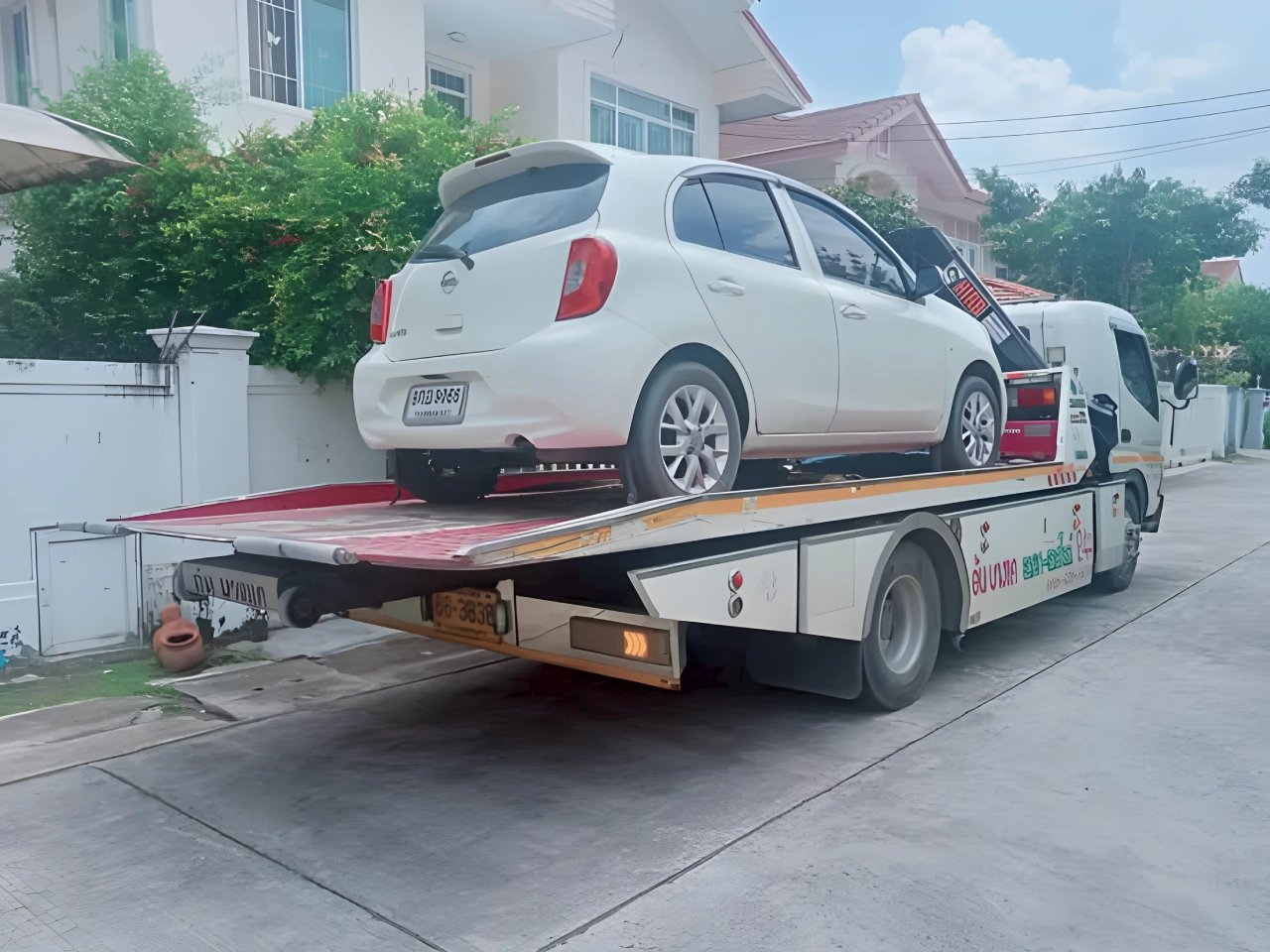 รถสไลด์ มีนบุรี กรุงเทพ