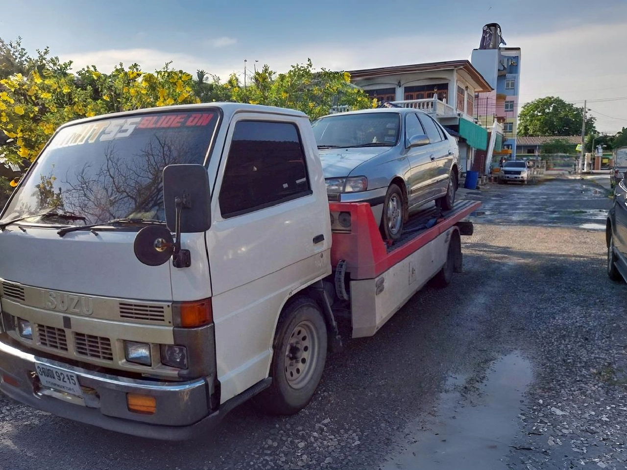 รถสไลด์ คลองสามวา กรุงเทพ
