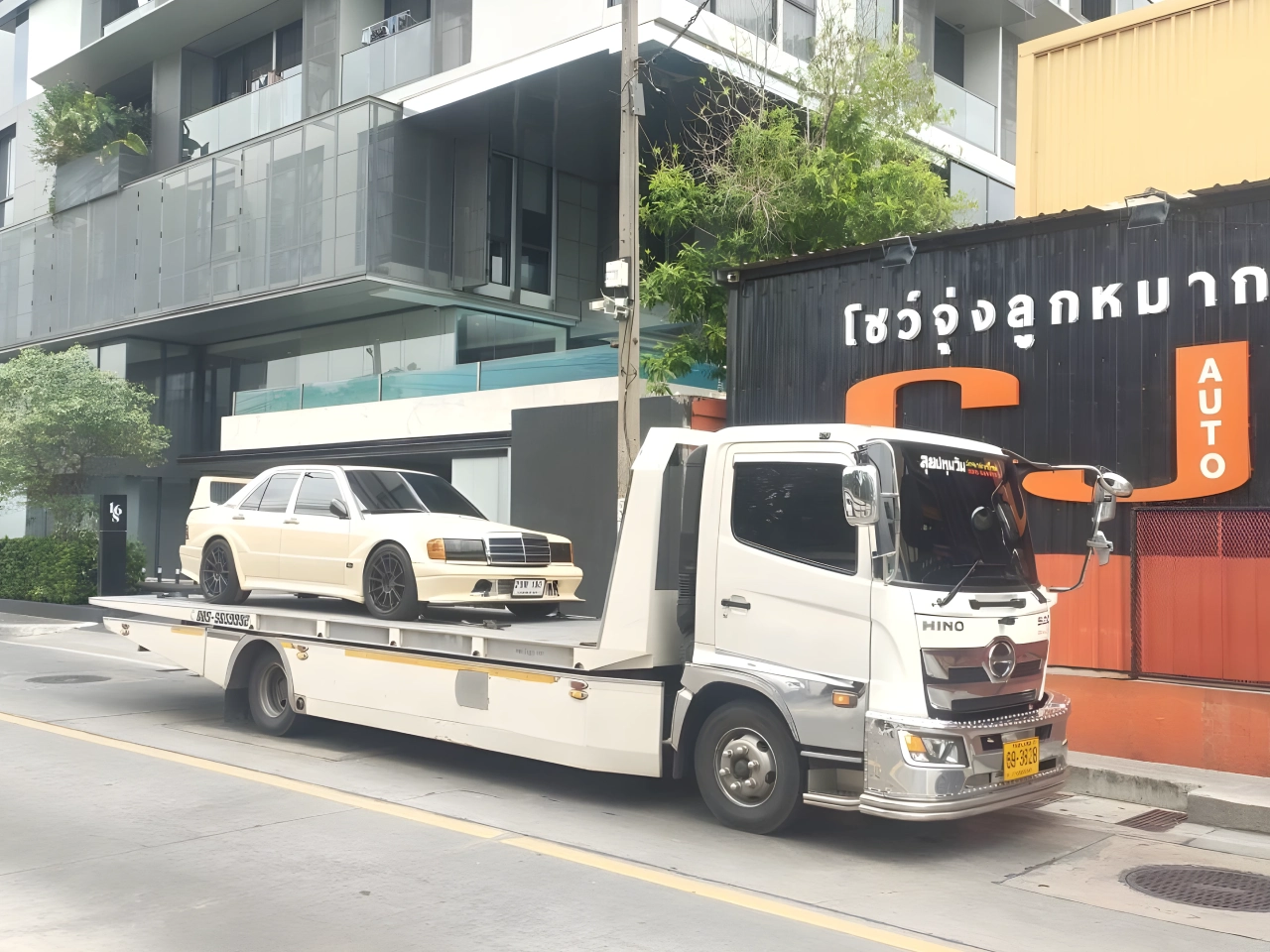 รถสไลด์ บางรัก กรุงเทพ