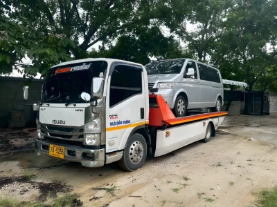 บริการสไลด์รถ รถสตาร์ทไม่ติด ยกไปอู่ซ่อม @ตลิ่งชัน กรุงเทพ