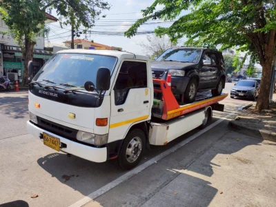 บริการสไลด์รถ รถเสีย สไลด์ไปอู่แถวคลอง 4 @ลำลูกกา ปทุมธานี
